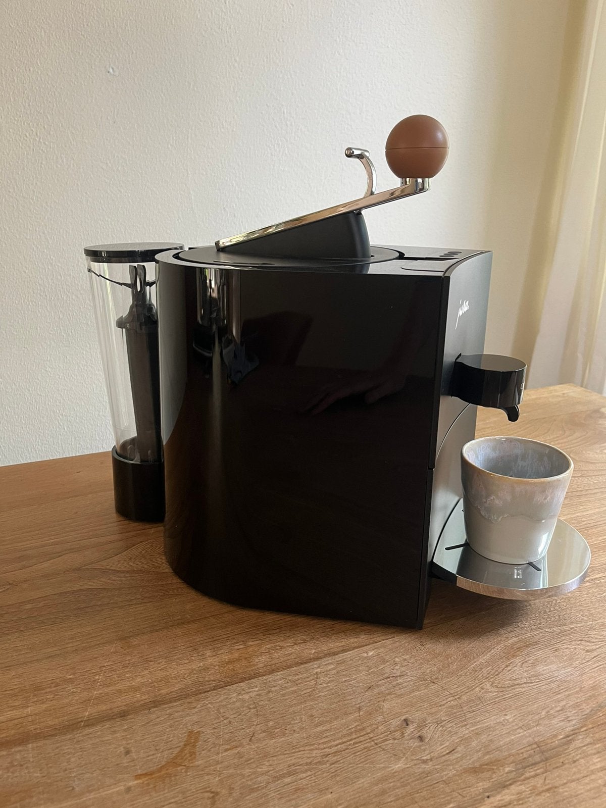 Jura ONO koffiemachine, nieuwprijs €399,- , 2x gebruikt, Witgoed en Apparatuur, Afneembaar waterreservoir, Gemalen koffie, Ophalen of Verzenden