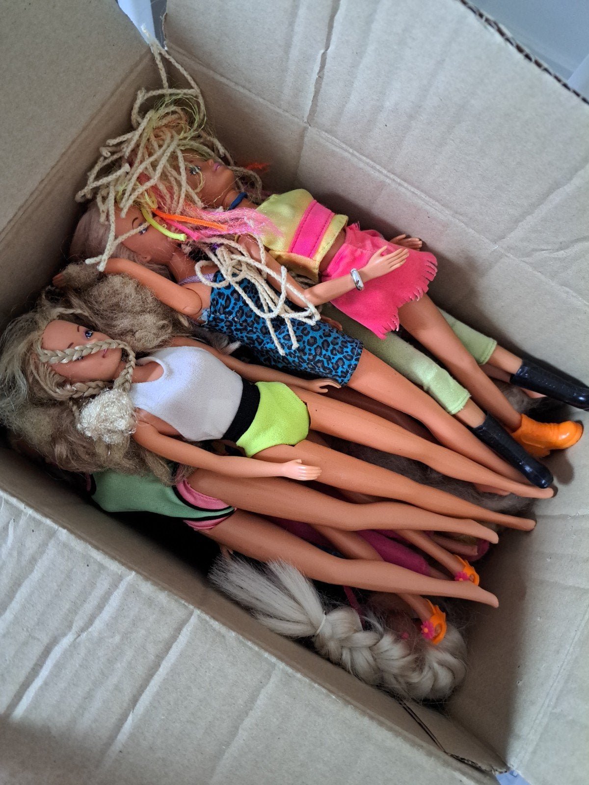 Grote partij Barbiepoppen (bijna 20 stuks), Kinderen en Baby's, Ophalen