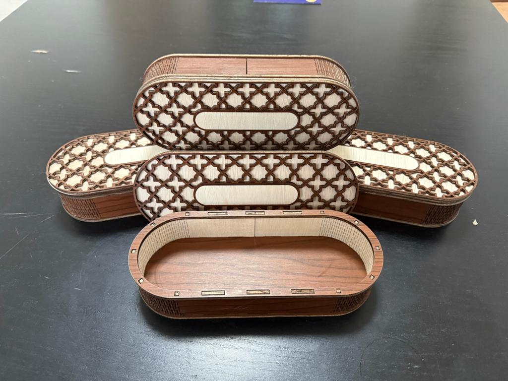 Decoratieve Make-upkamer & Sieradendoos - Hout, Verzenden, Nieuw, Bruin, Hardcase