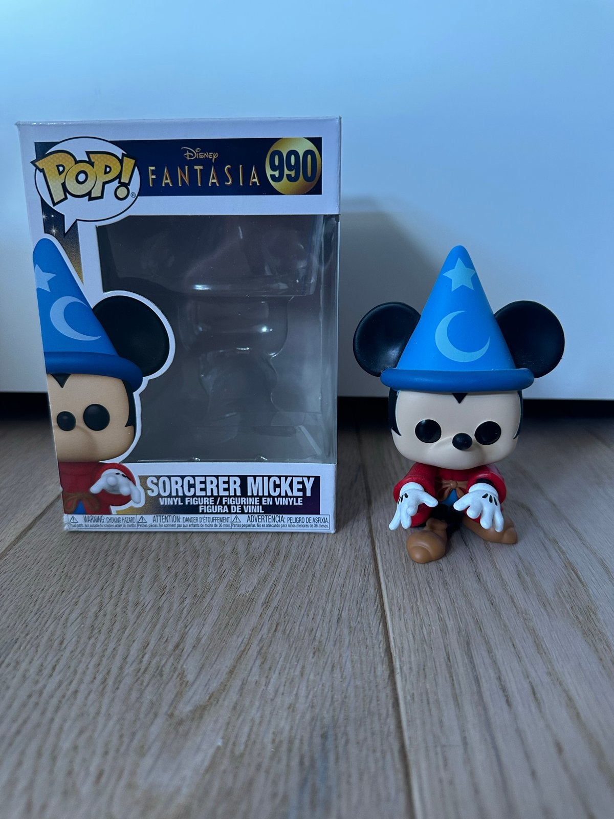 Funko Pop! Disney Fantasia Sorcerer Mickey #990, Verzamelen, Poppetjes en Figuurtjes, Ophalen of Verzenden, Zo goed als nieuw