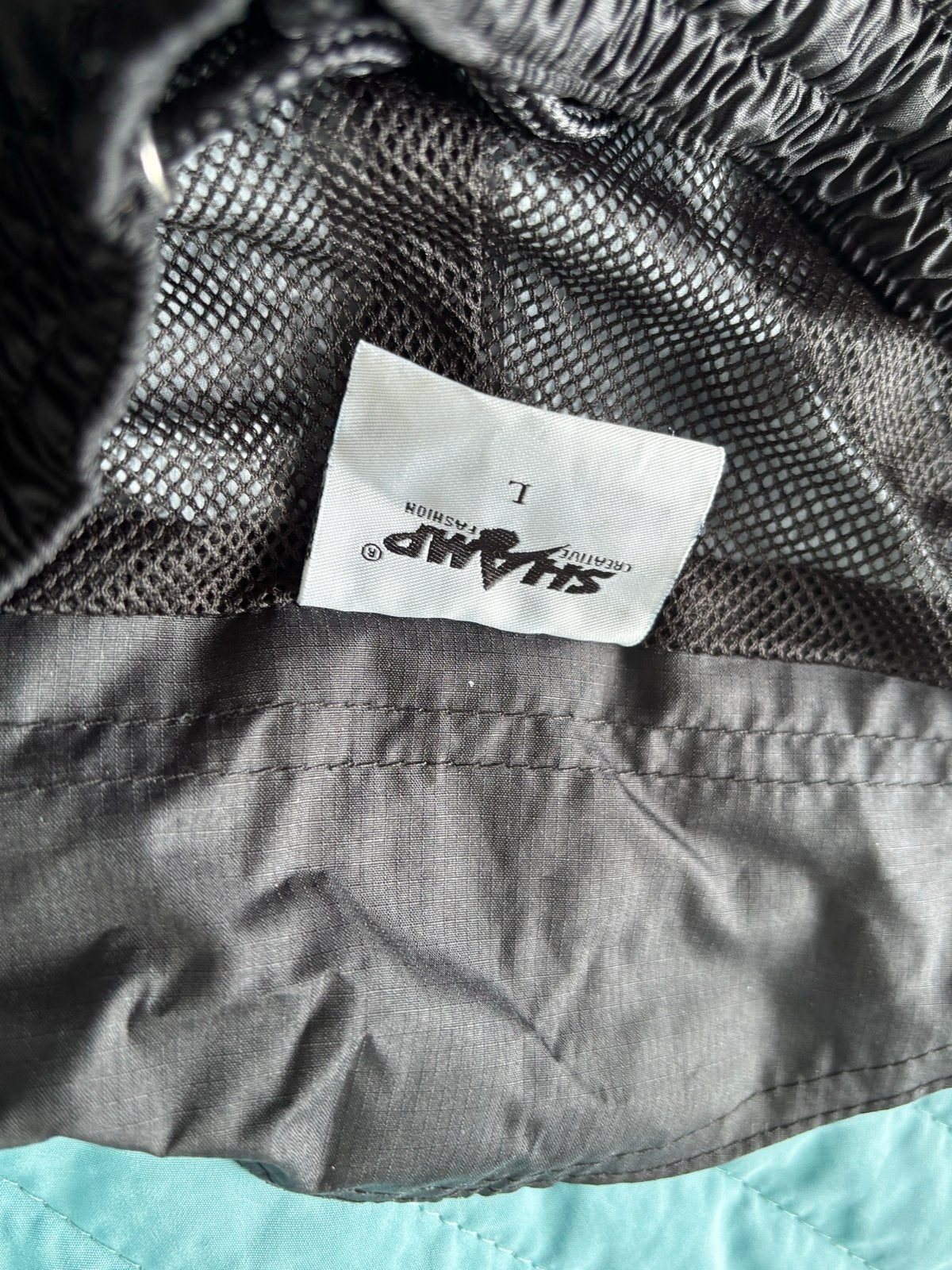 Regenbroek motor Shamp maat L met ritsen en klittenband, Ophalen of Verzenden, Tweedehands, Broek | textiel