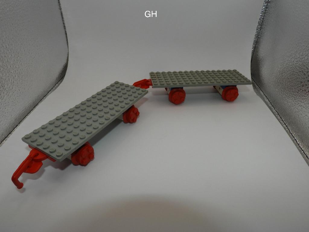 Lego 152-1 Vintage Two Train Wagons, Gebruikt, Overige thema's, Lego, Ophalen of Verzenden