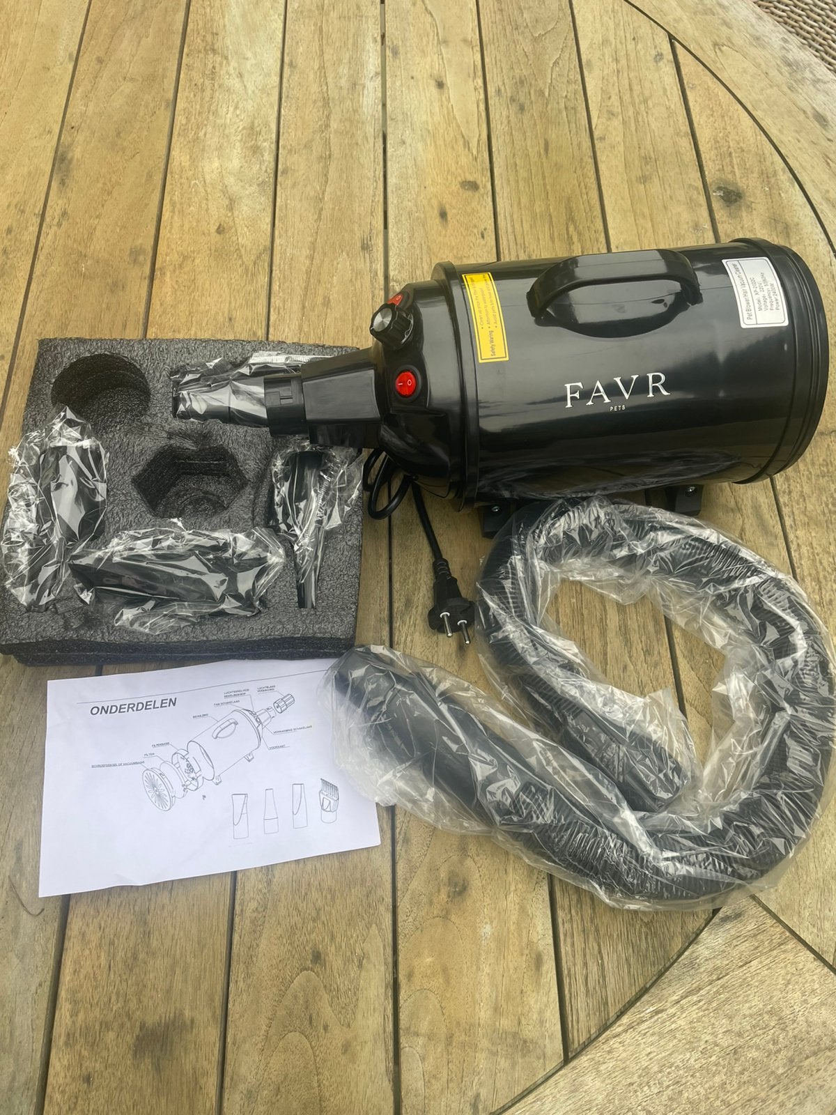 FAVR Pets XP-2022C 2400 W waterblazer/hondenföhn., Ophalen of Verzenden, Zo goed als nieuw