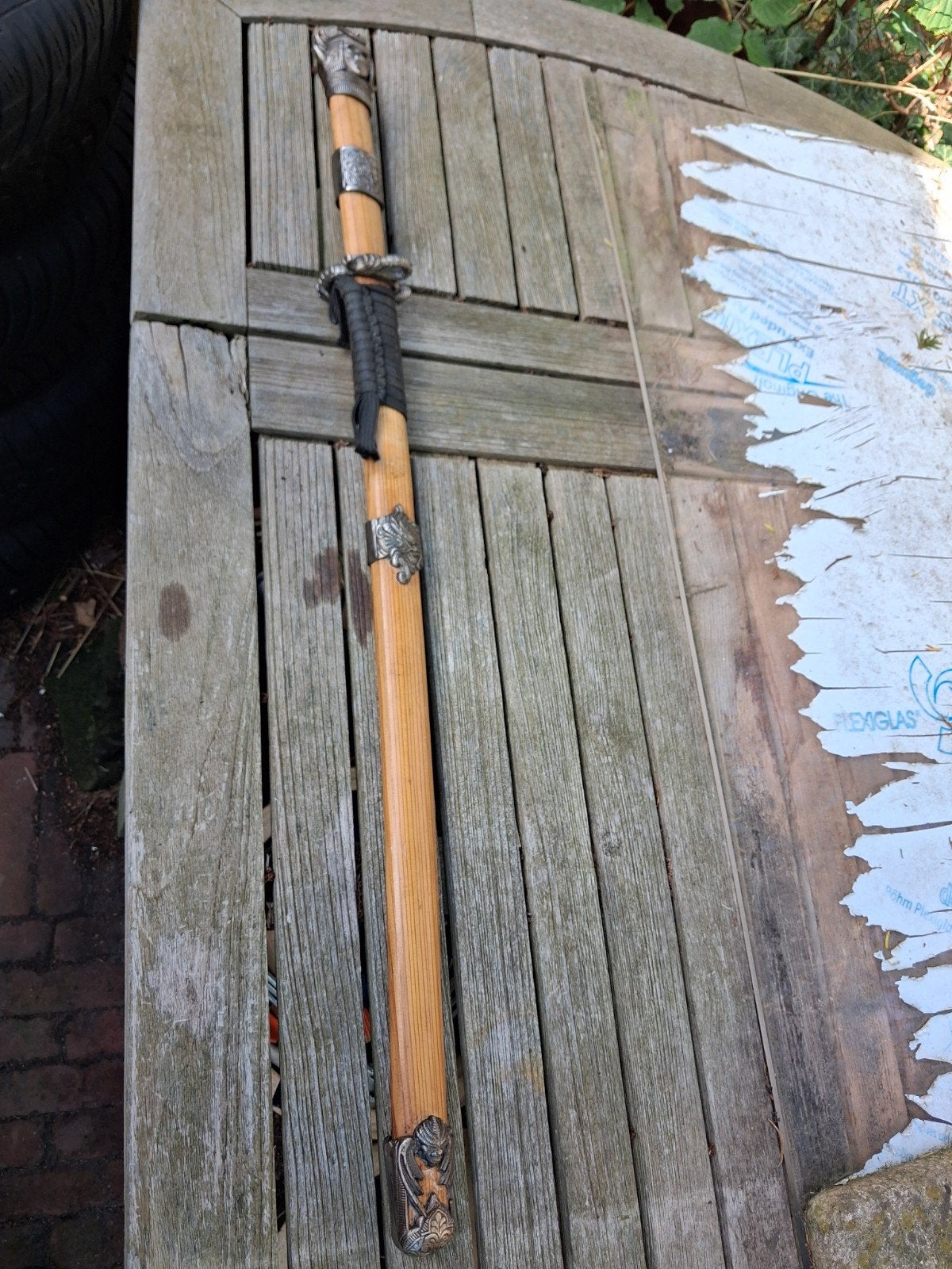 Japanse Wakizashi "Samourai" met houten schede, Ophalen of Verzenden