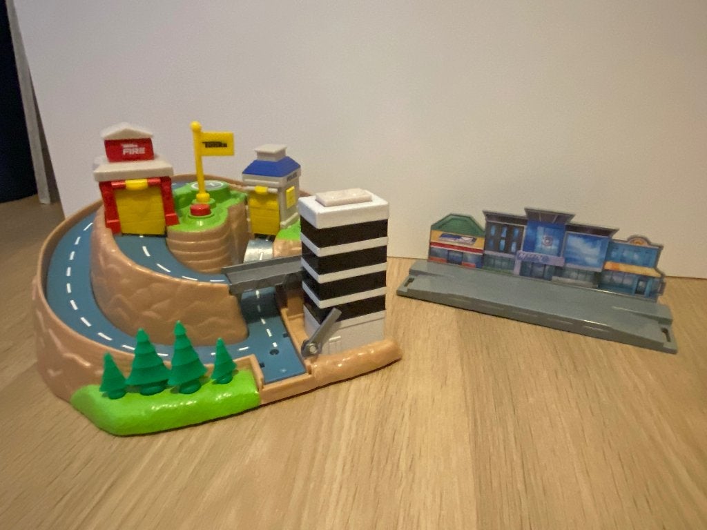 Tonka mini auto speelset €10, Verzamelen, Ophalen of Verzenden, Zo goed als nieuw