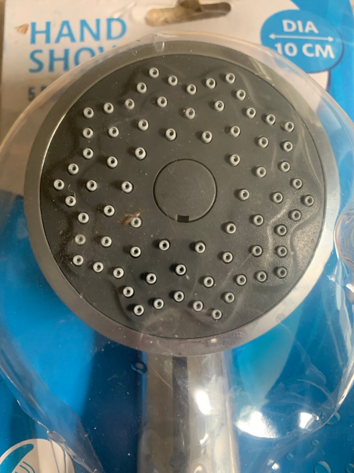 Handdouche 5 standen - 10 cm diameter, Ophalen of Verzenden, Nieuw, Douche
