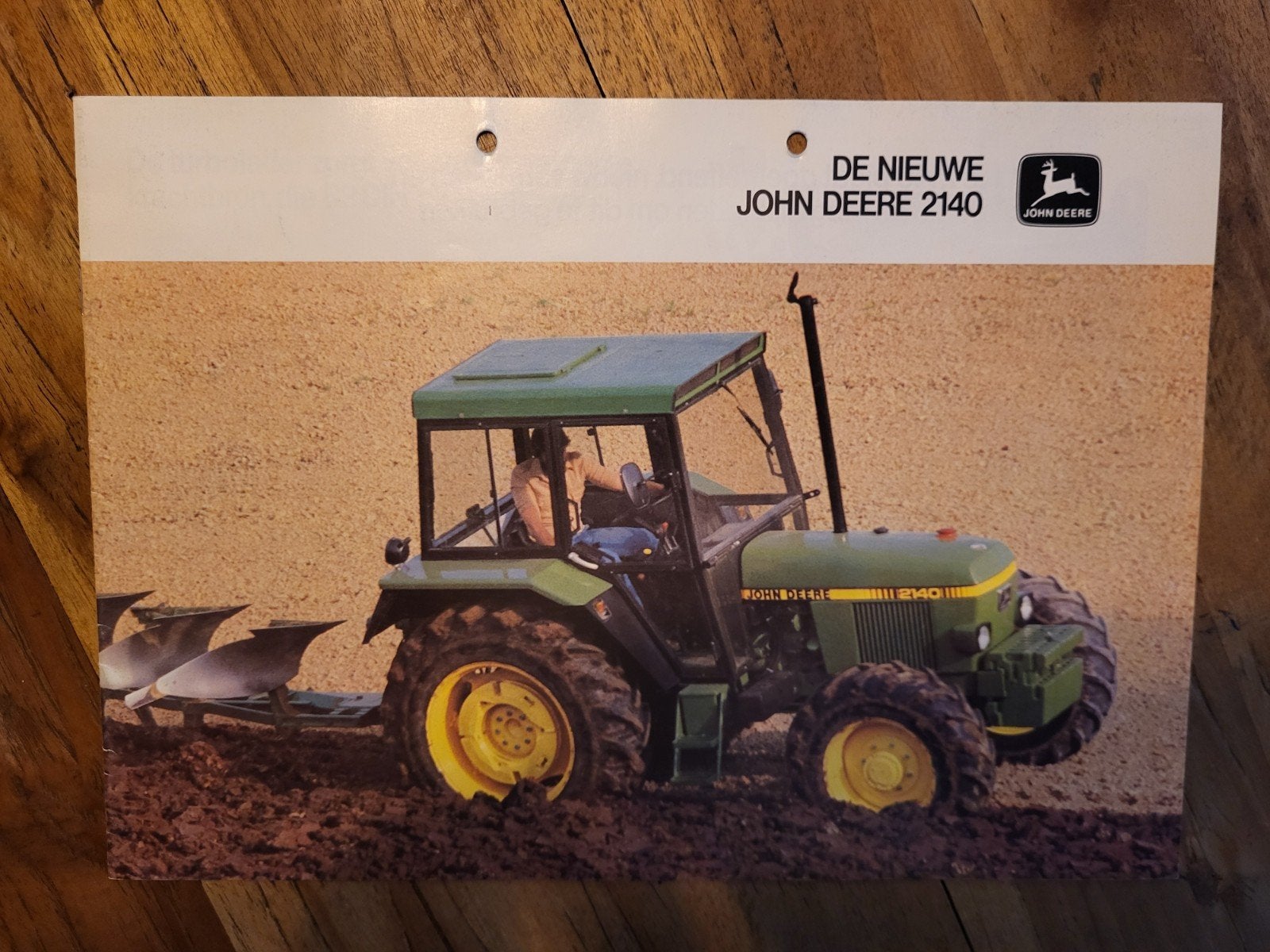 tractor folder John Deere 2140, Boeken, Catalogussen en Folders, Ophalen of Verzenden, Zo goed als nieuw