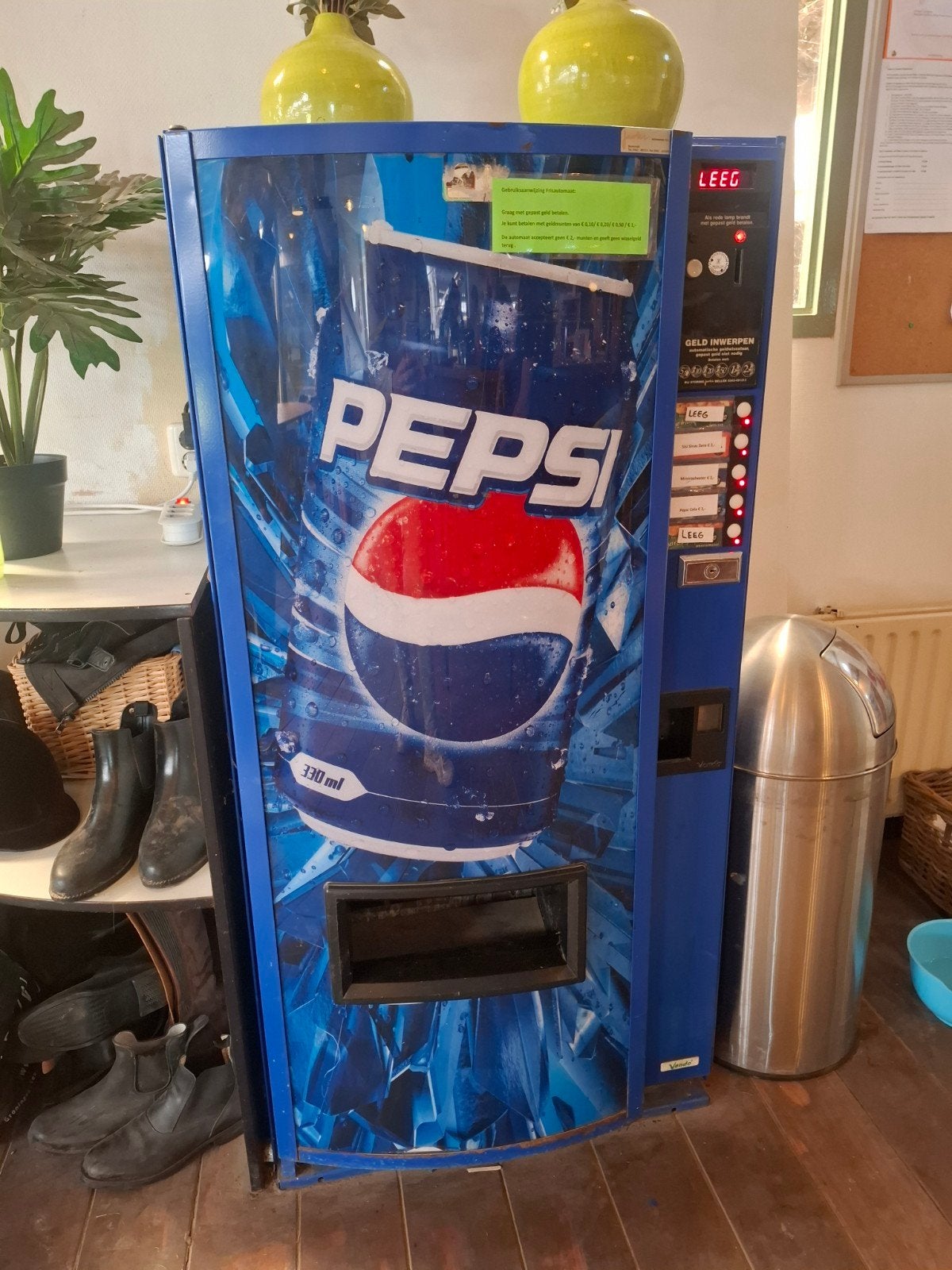 Pepsi automaat blikjes 330 ml, Verzamelen, Automaten | Overige, Ophalen, Gebruikt