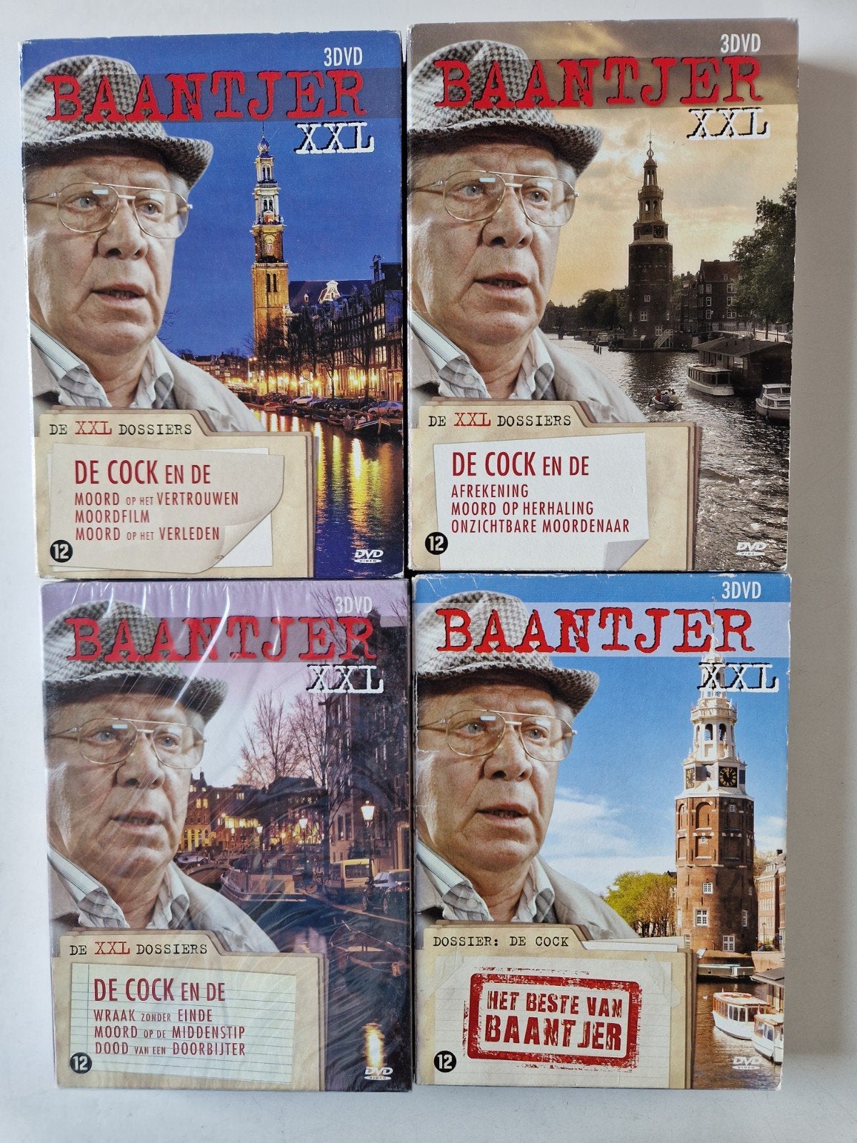 Baantjer XXL DVD Boxen - De Cock en de Moorddossiers, Gebruikt, Misdaad, Nederlands, Complete serie