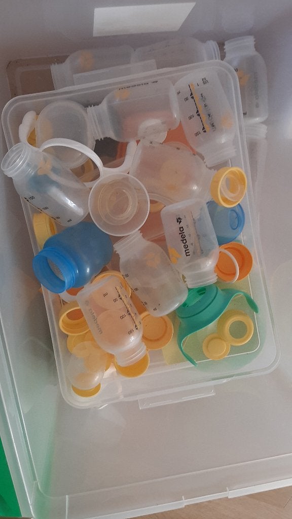 Medela flesjes, Ophalen of Verzenden, Gebruikt, Overige typen