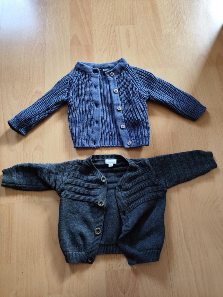 2x Gebreid vestje maat 50 - Prénatal en M&S, Kinderen en Baby's, Babykleding | Maat 50, Prénatal, M&S, Ophalen of Verzenden, Zo goed als nieuw