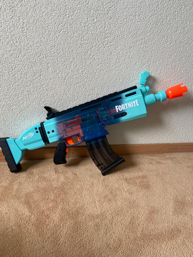 Nerf Fortnite gemotoriseerde blaster, Ophalen of Verzenden, Zo goed als nieuw