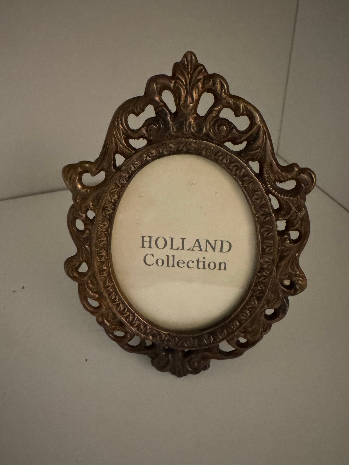 Antieke fotolijst Holland Collection, ca. 12x9 cm, Bruin, Ophalen of Verzenden, Zo goed als nieuw, Fotolijst