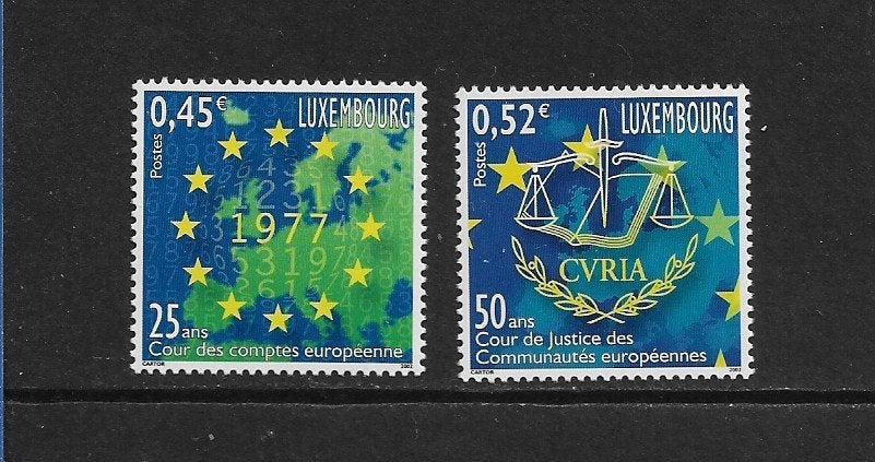 Postzegels   Luxemburg    1562/1563   PF, Ophalen of Verzenden, Luxemburg, Postfris