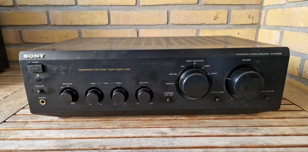 Sony TA-FE520R, Audio, Tv en Foto, Versterkers en Receivers, Ophalen of Verzenden, Sony