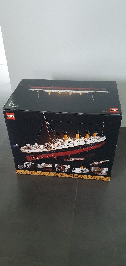 Lego Icons 10294 Titanic, Kinderen en Baby's, Speelgoed | Duplo en Lego, Lego, Ophalen of Verzenden, Zo goed als nieuw, Icons