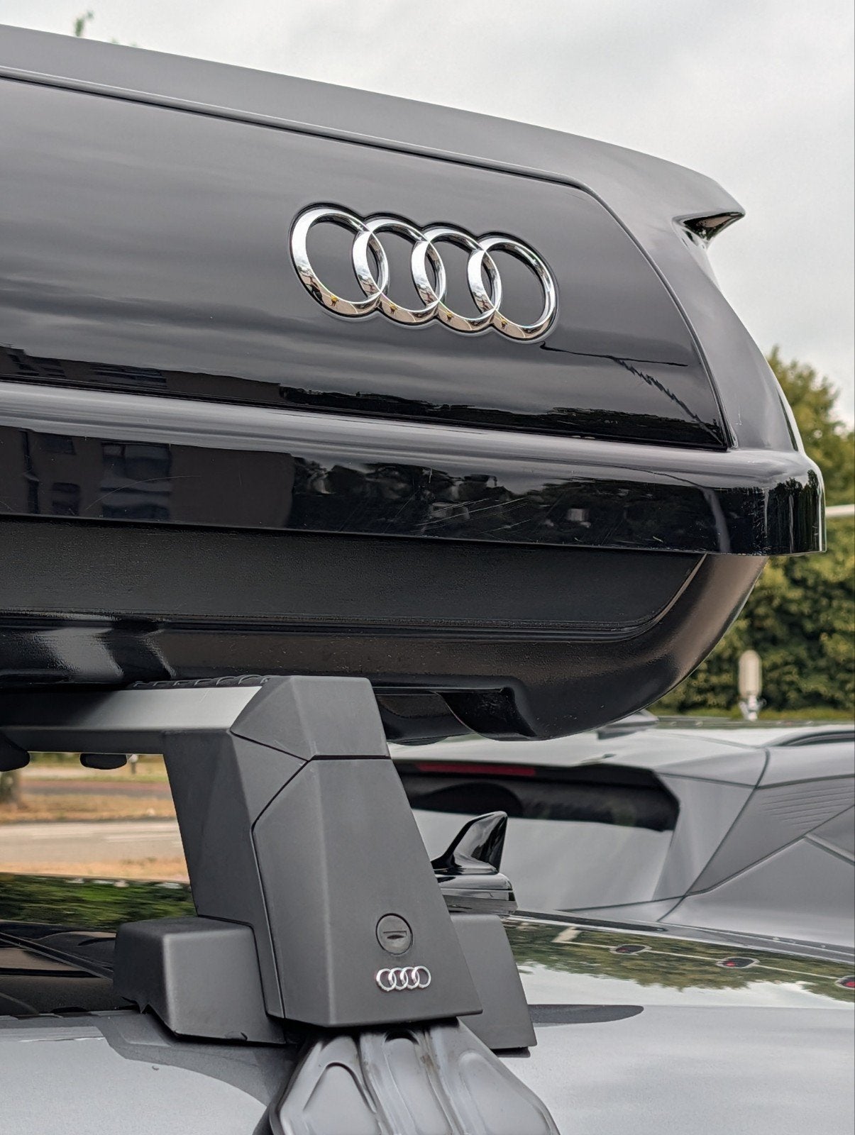 Originele Audi dakkoffer - Ideaal voor vakantie, Auto diversen, Dakkoffers, Ophalen of Verzenden, Gebruikt