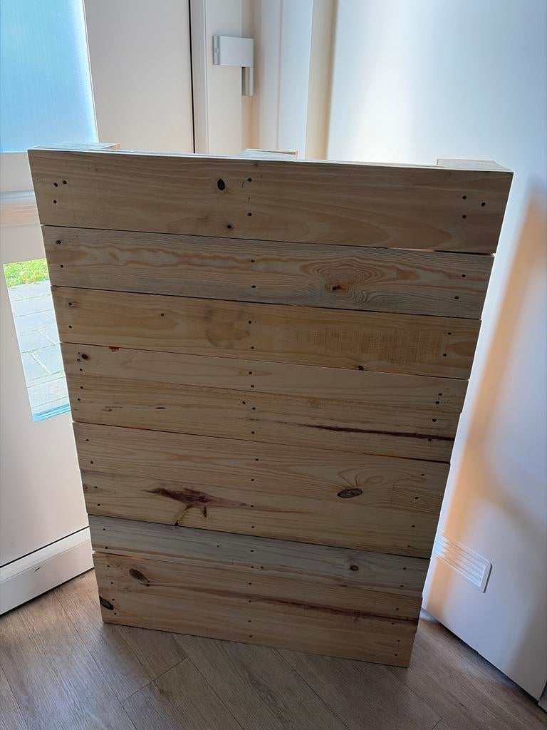 Stevige houten pallet - gratis af te halen, Doe-het-zelf en Verbouw, Hout en Planken, Ophalen, Gebruikt, Pallet, Minder dan 200 cm