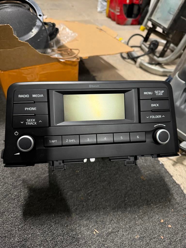 Originele Kia Picanto (2018) Autoradio, Ophalen of Verzenden, Gebruikt