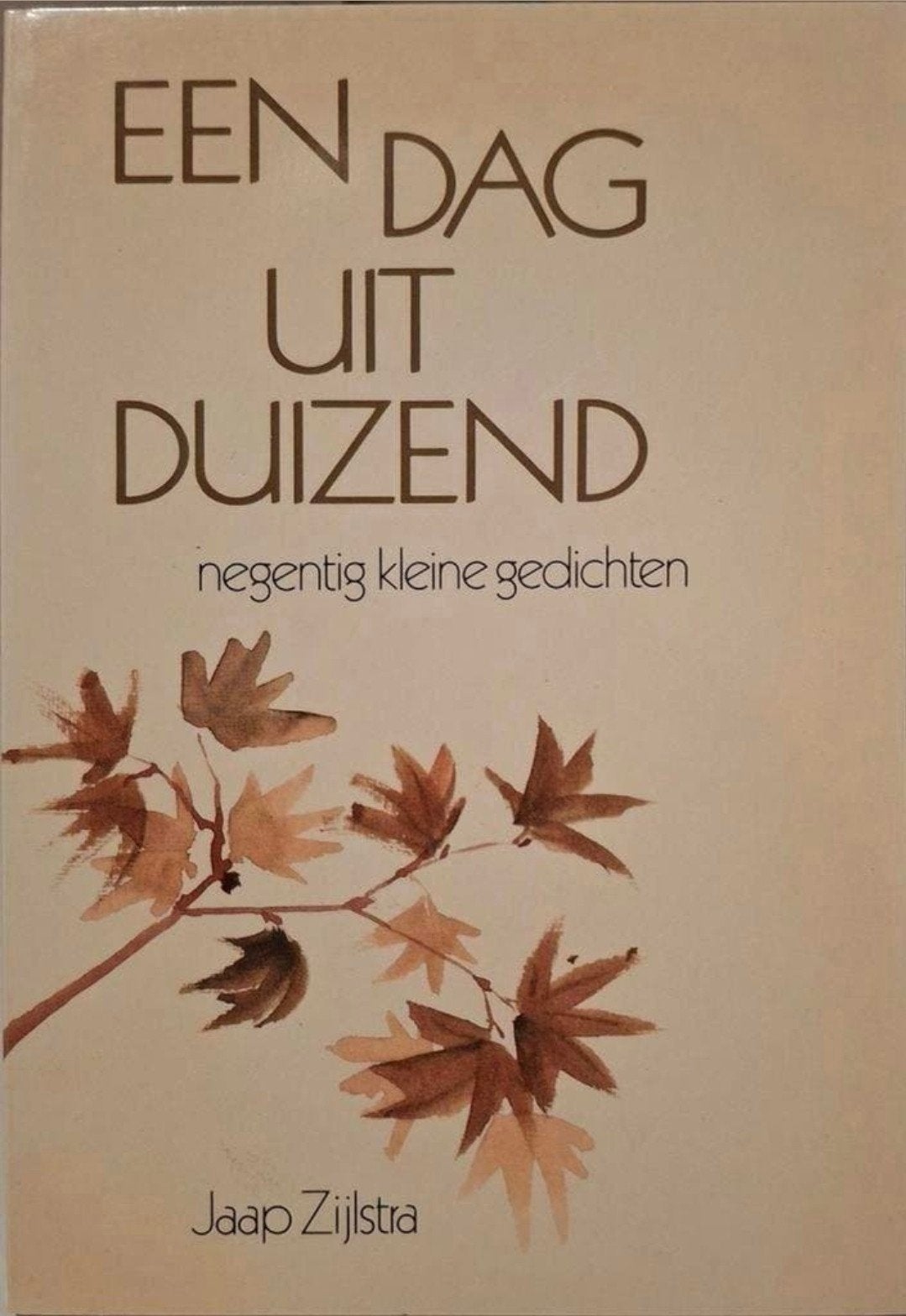 Jaap Zijlstra - Een Dag Uit Duizend, Boeken, Gelezen, Ophalen of Verzenden, Jaap Zijlstra, Eén auteur