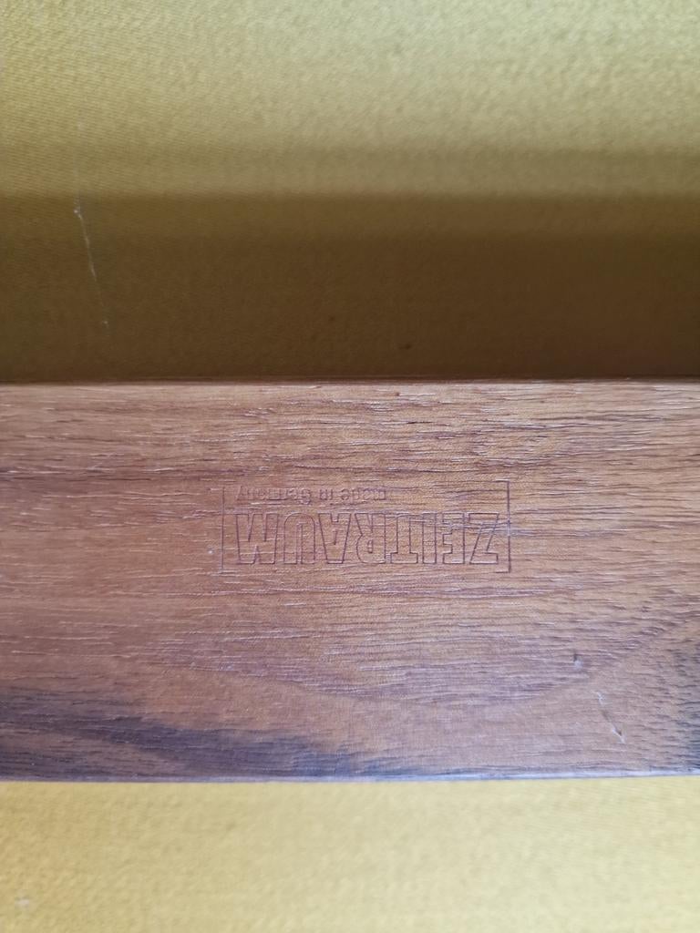 Zeitraum stoel - Geel met houten poten, Ophalen, Gebruikt, Overige kleuren, Stof