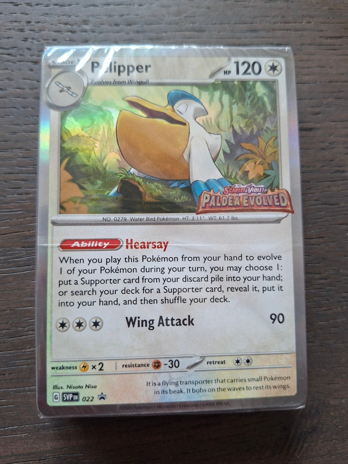 Pokemon pakket kaarten " scarlet & violet Paldea evolved", Ophalen of Verzenden, Nieuw, Starterdeck, Foil