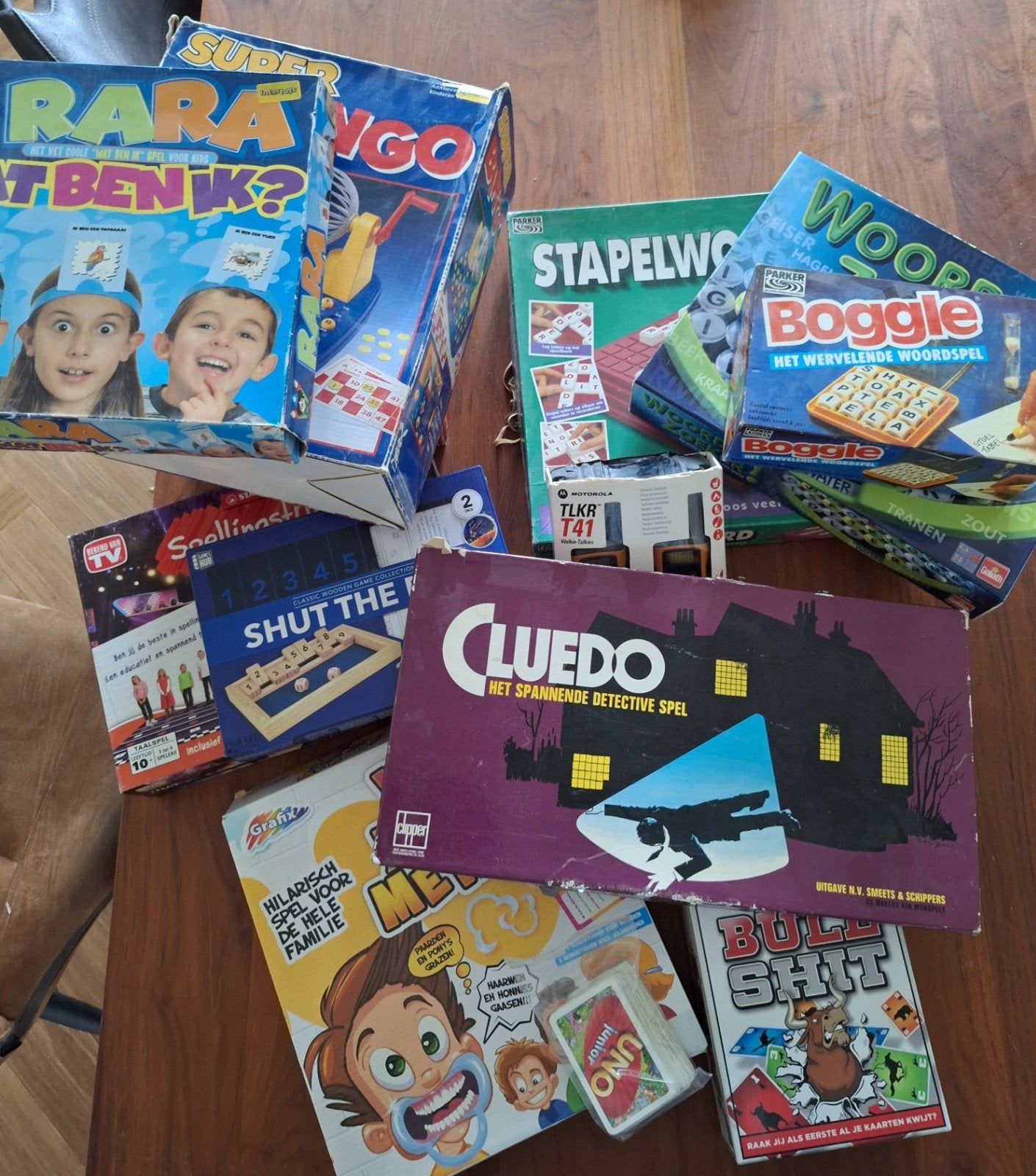 Diverse Spellen: Bordspellen en Kaartspellen Collectie, Vijf spelers of meer, Ophalen of Verzenden, Gebruikt