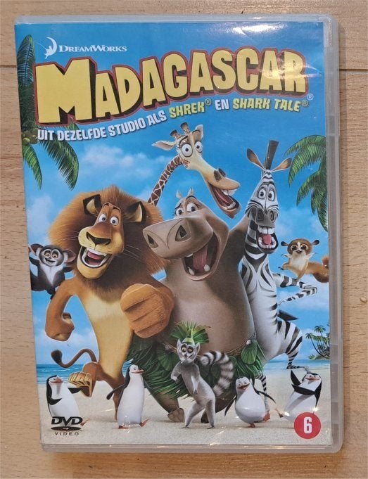 Madagascar, Alle leeftijden, Ophalen of Verzenden, Zo goed als nieuw, Amerikaans