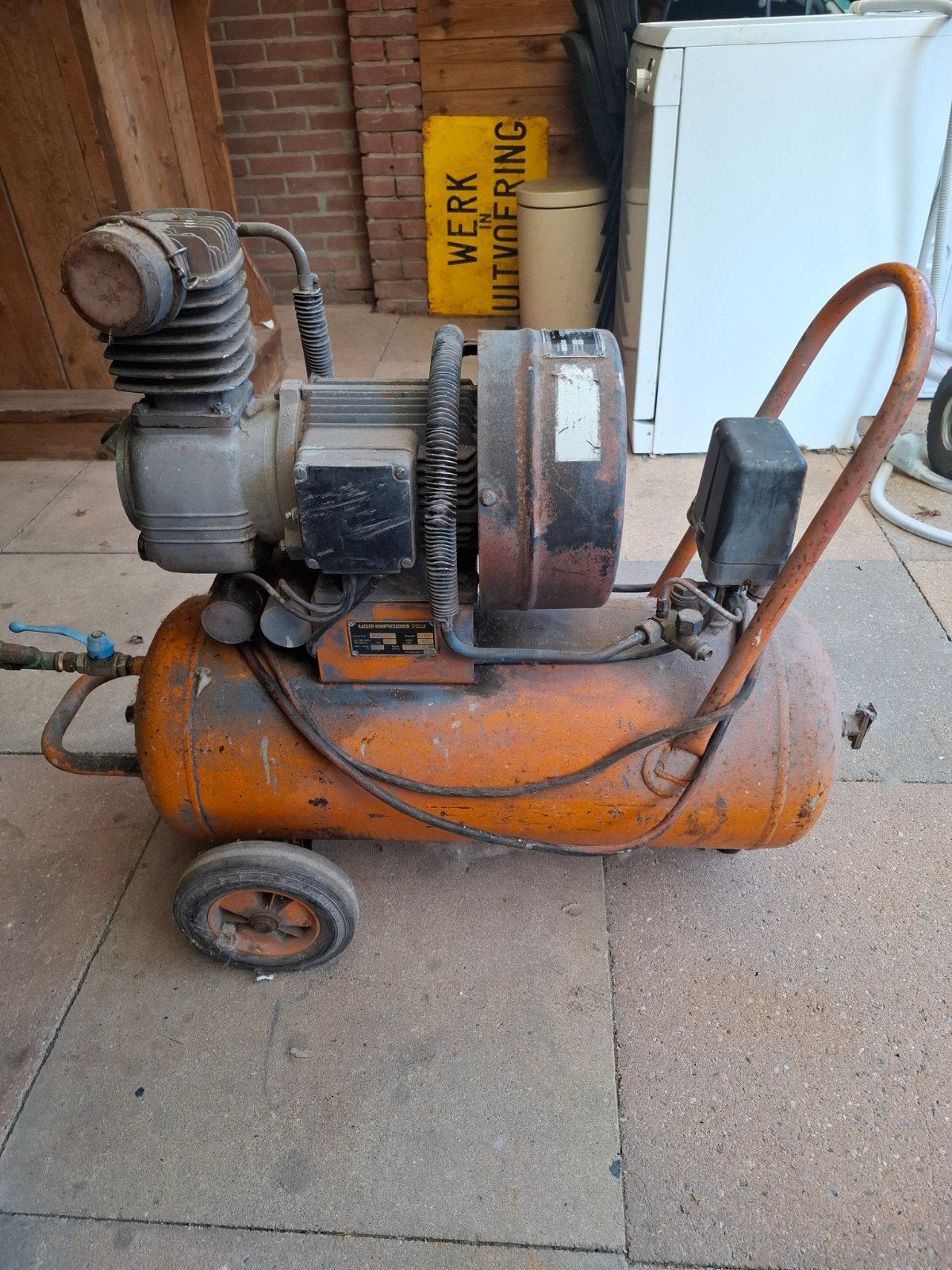 kaeser compressor, 100 liter of meer, Ophalen of Verzenden, Gebruikt