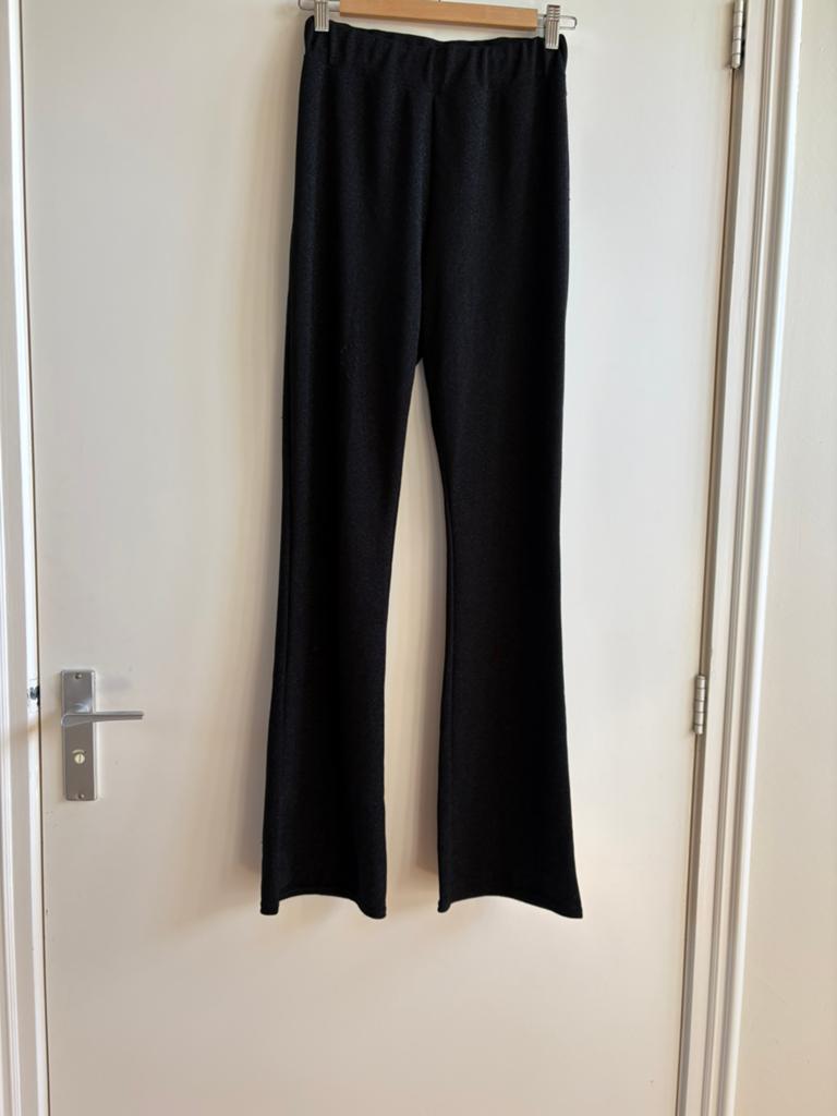 Zwarte legging, Kleding | Dames, Broeken en Pantalons, Ophalen of Verzenden, Zo goed als nieuw, Zwart, Lang