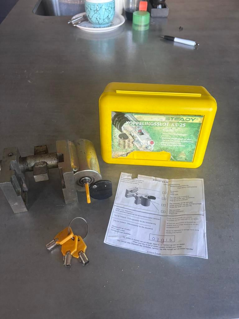 Koppelingsslot Steady KS-25, Ophalen of Verzenden, Gebruikt