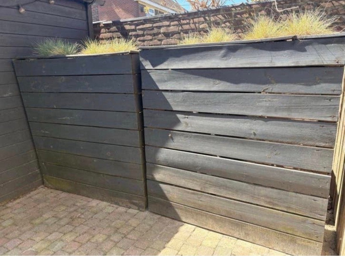 Houten plantenbak/ container ombouw, Ophalen, Gebruikt, 100 cm of meer, Balkon