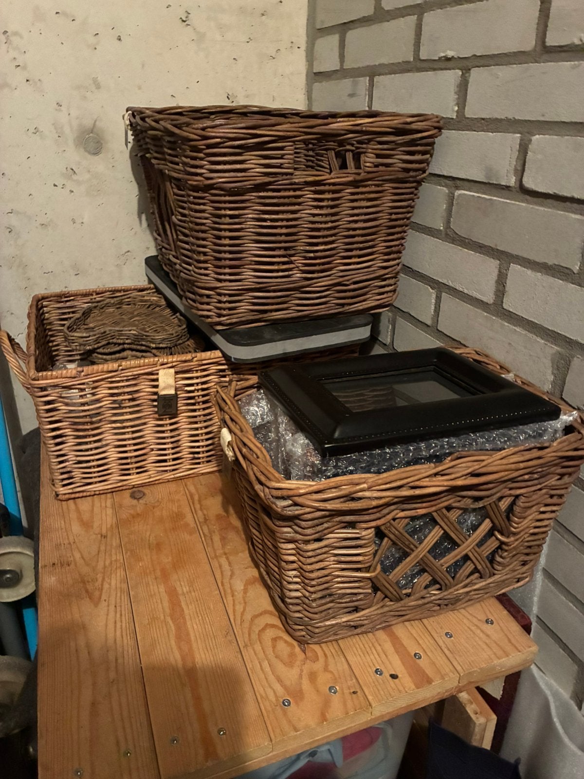 Riviera maison div manden, Ophalen of Verzenden, Zo goed als nieuw, Rond, Overige materialen