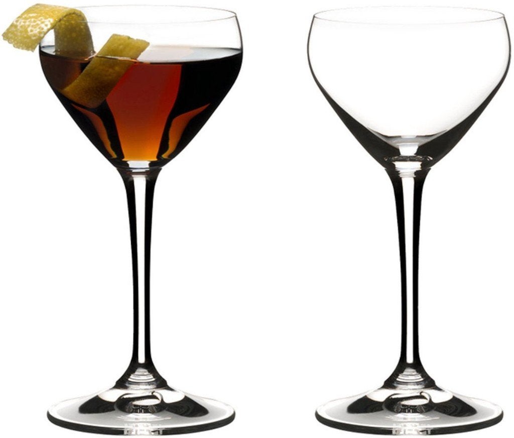 Riedel cocktailglazen Nick Nora (6 st) - nieuwstaat, Ophalen of Verzenden, Zo goed als nieuw, Frisdrankglas
