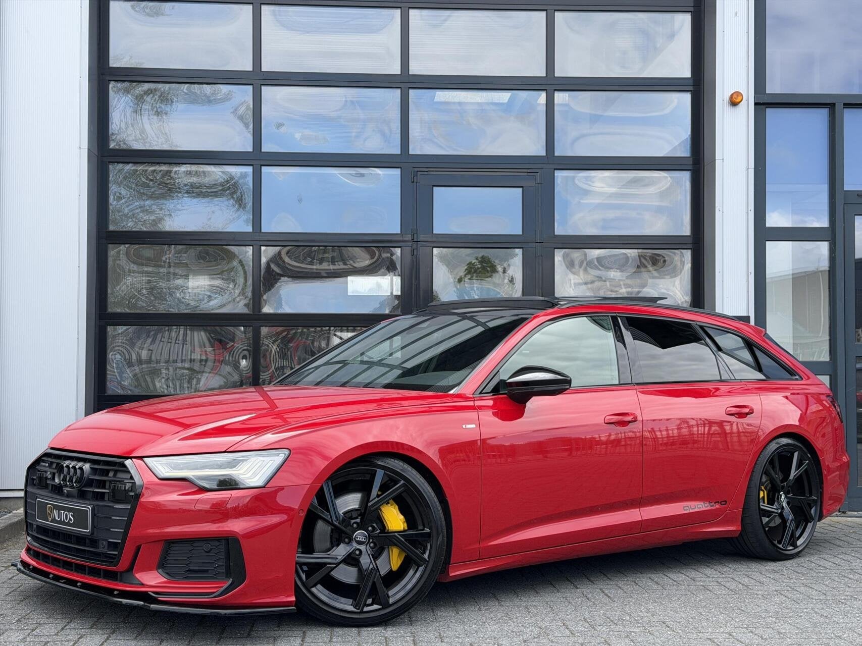 Audi A6 Avant 55 TFSI quattro V6 / RS / PANO / SFEER / LUXE, Auto's, Automaat, Gebruikt, Euro 6, 2995 cc