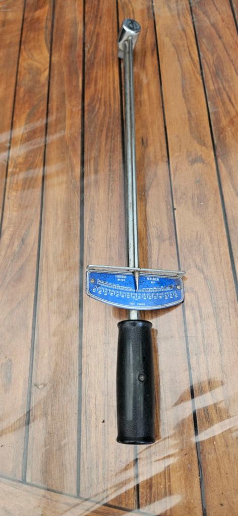 Vintage momentsleutel WALDEN TORQUE, Ophalen of Verzenden, Gebruikt