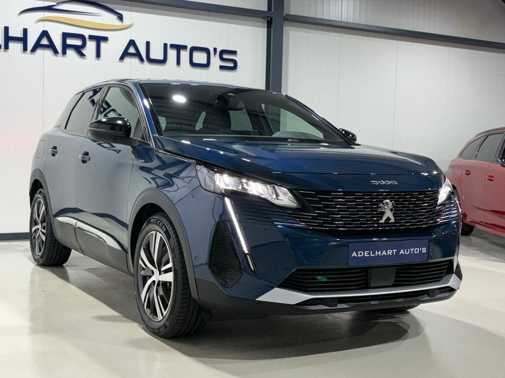 Peugeot 3008 1.6 HYbrid4 300 4 Wheel Automaat / Navigatie fu, Auto's, Peugeot, Automaat, 77 km/l, 4 cilinders, Blauw