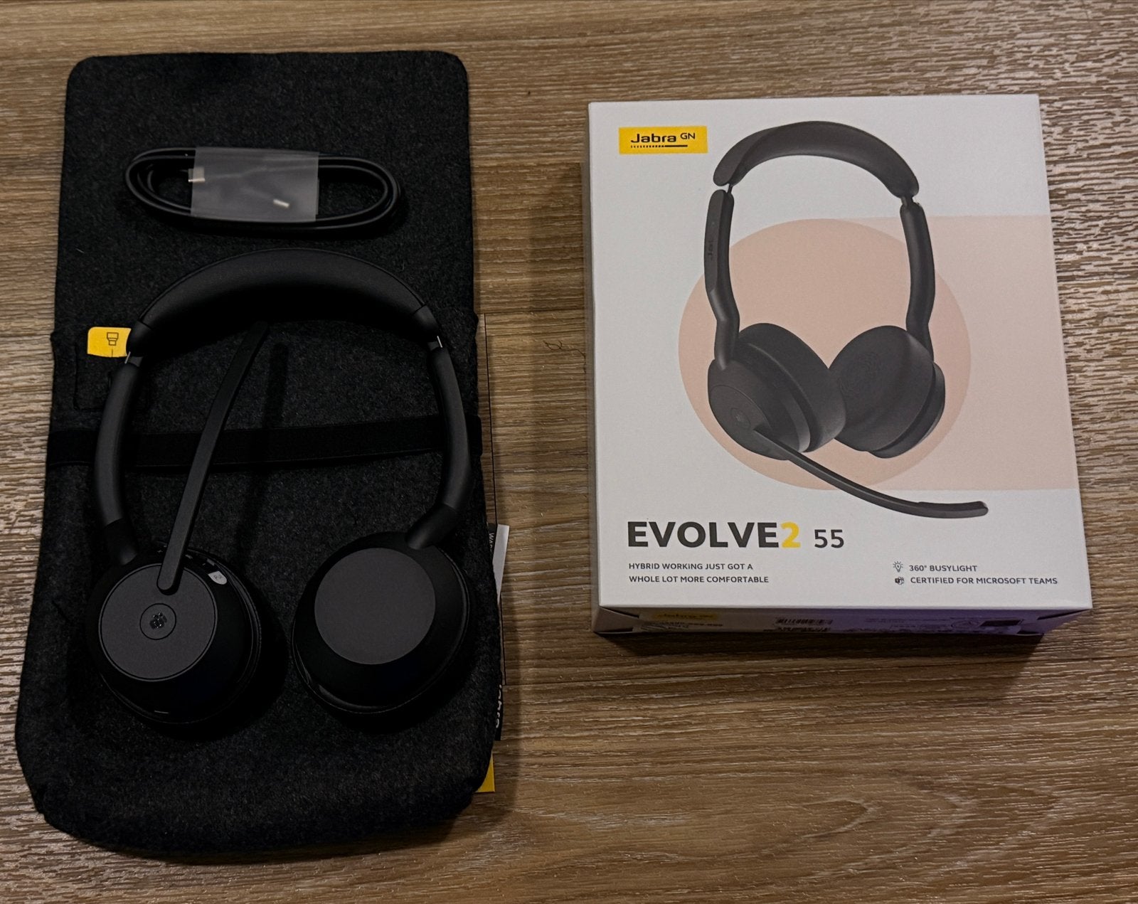Nieuwe! Jabra Evolve2 55 koptelefoon
