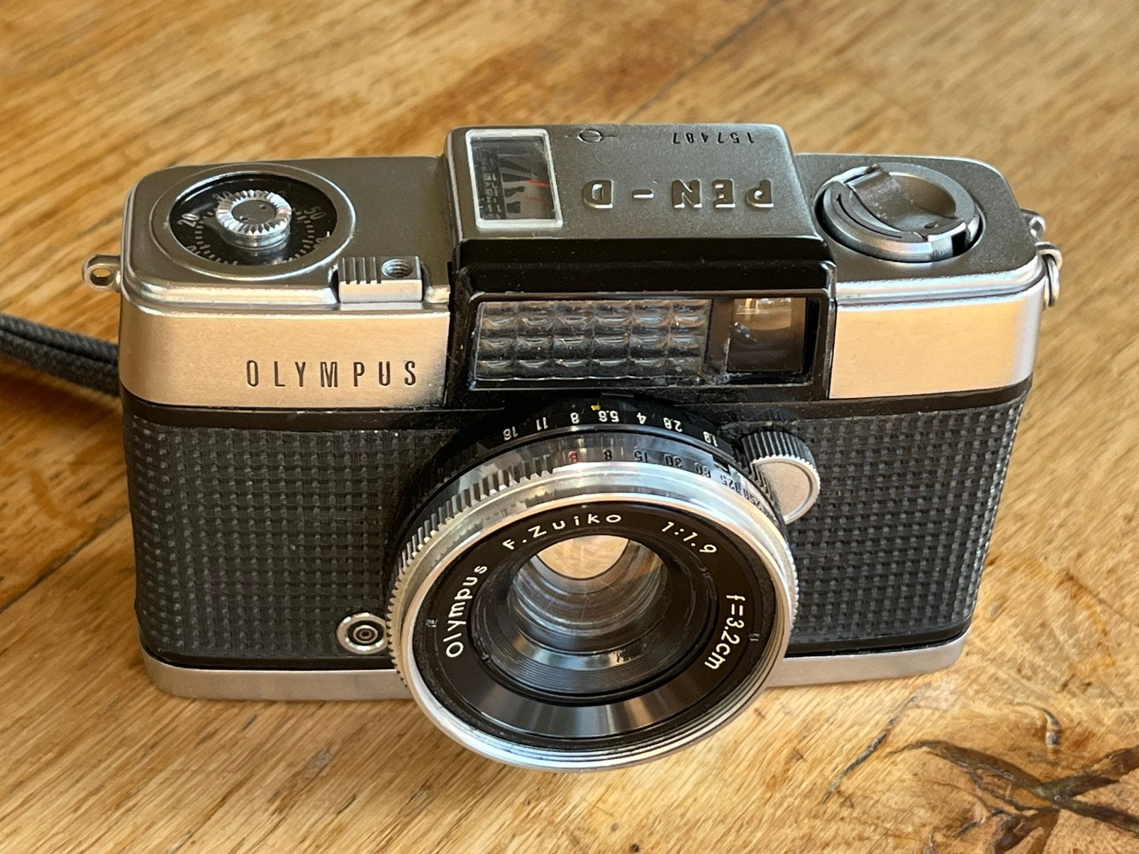 Olympus pen D, Ophalen of Verzenden, Gebruikt, Compact, Olympus