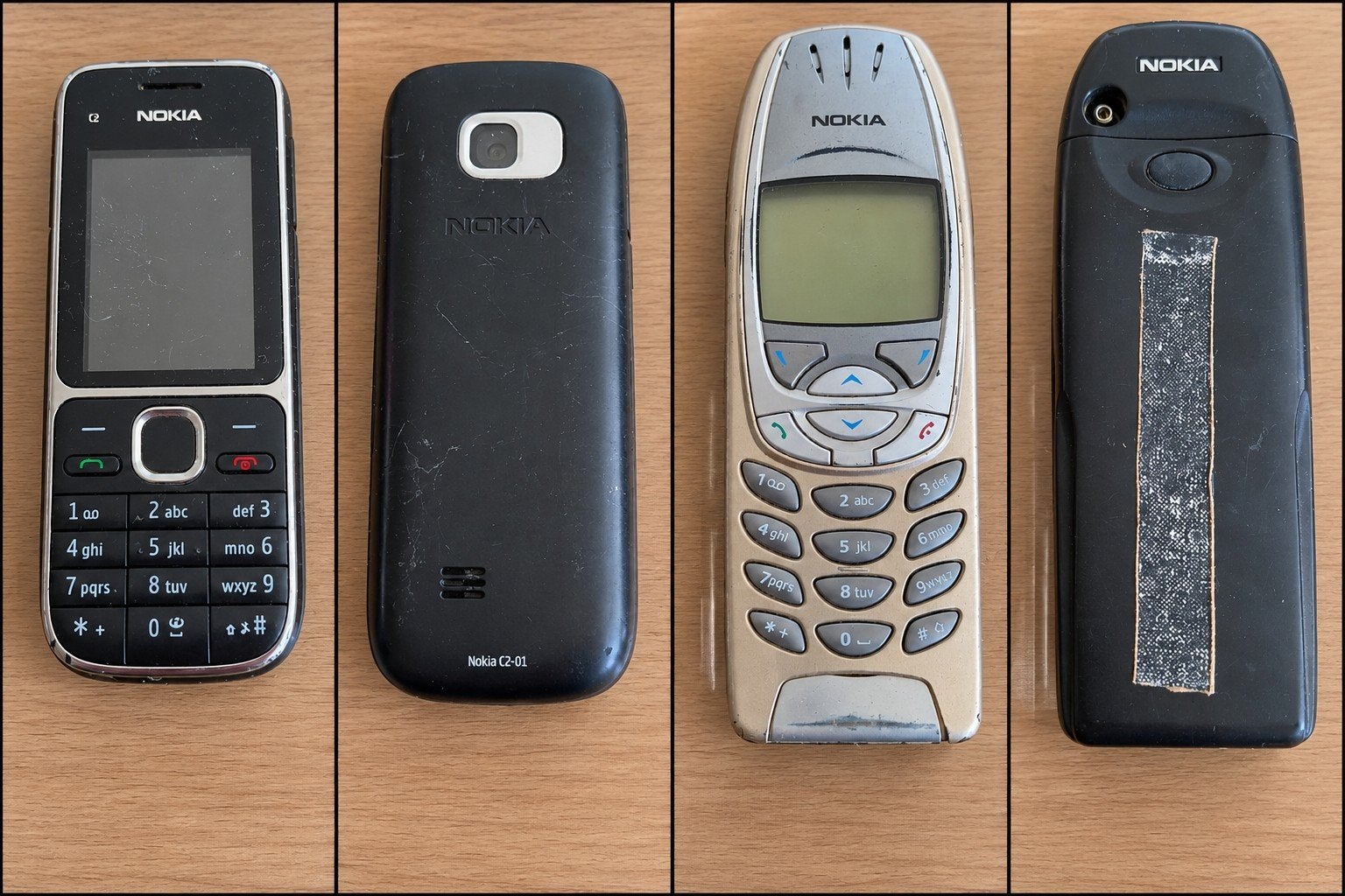 2x Nokia mobiele telefoon – vintage – C2-01 + Nokia, Telecommunicatie, Ophalen of Verzenden
