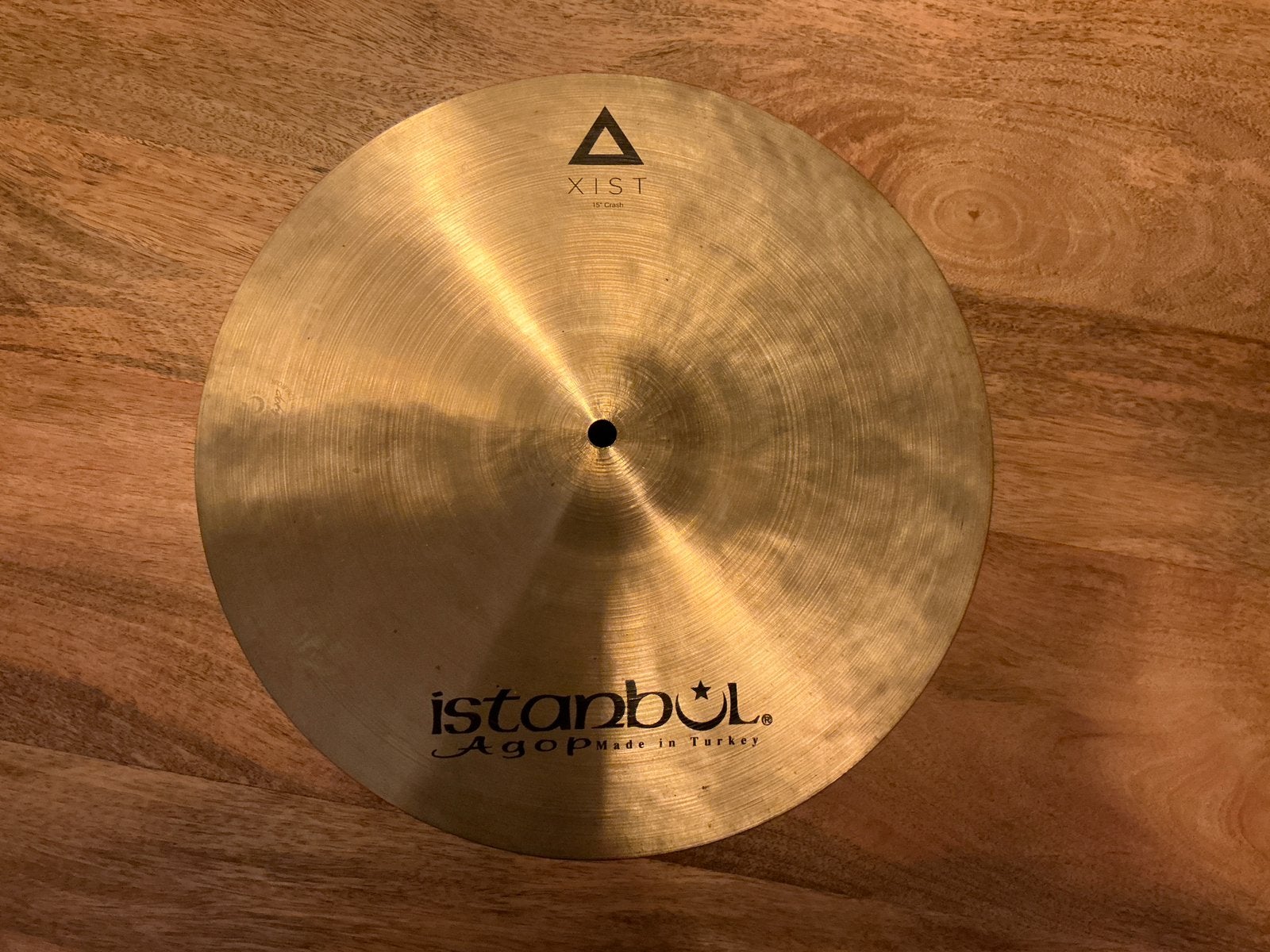 Istanbul Agop XIST Crash 15 inch, Ophalen of Verzenden, Gebruikt, Drums of Percussie