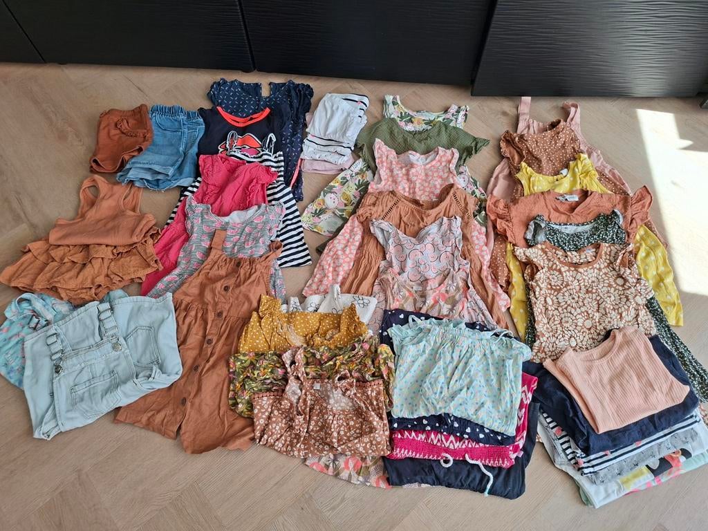 Groot kledingpakket meisje maat 92 ZOMER!, Ophalen of Verzenden, Zo goed als nieuw, Meisje, Jurk of Rok