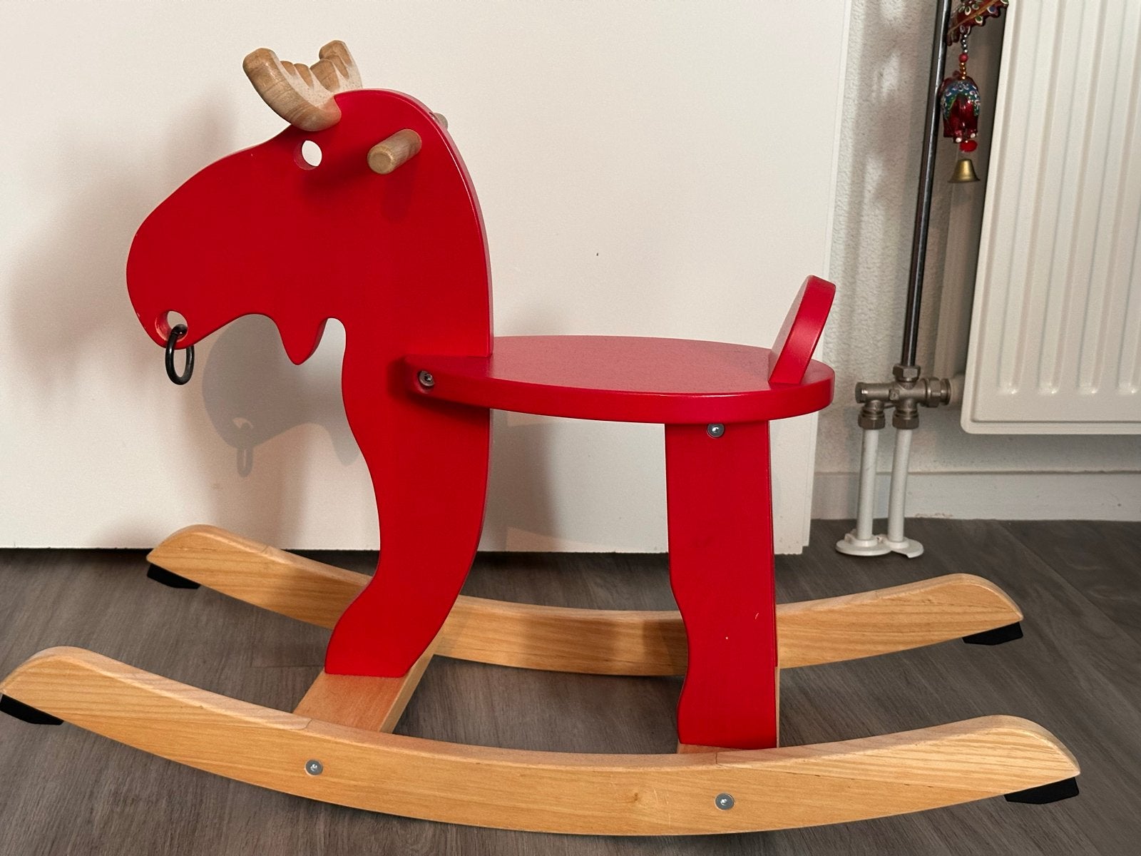 IKEA Hobbelpaard Hobbeleland - Rood Elkhobbelpaard, Ophalen, Gebruikt, Rij- of Hobbelspeelgoed