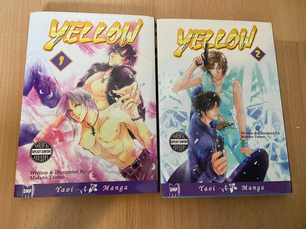 Yellow (Yaoi) manga 1-2!, Boeken, Meerdere comics, Ophalen of Verzenden, Zo goed als nieuw, Japan (Manga)