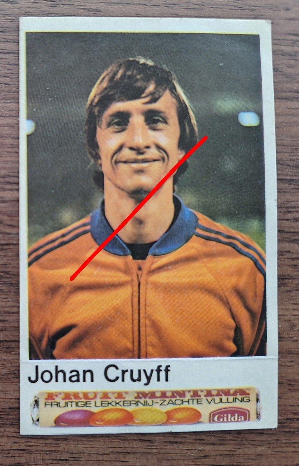 Johan Cruijff plaatje 1978 WK Argentinië, Verzenden, Zo goed als nieuw, Ajax, Poster, Plaatje of Sticker