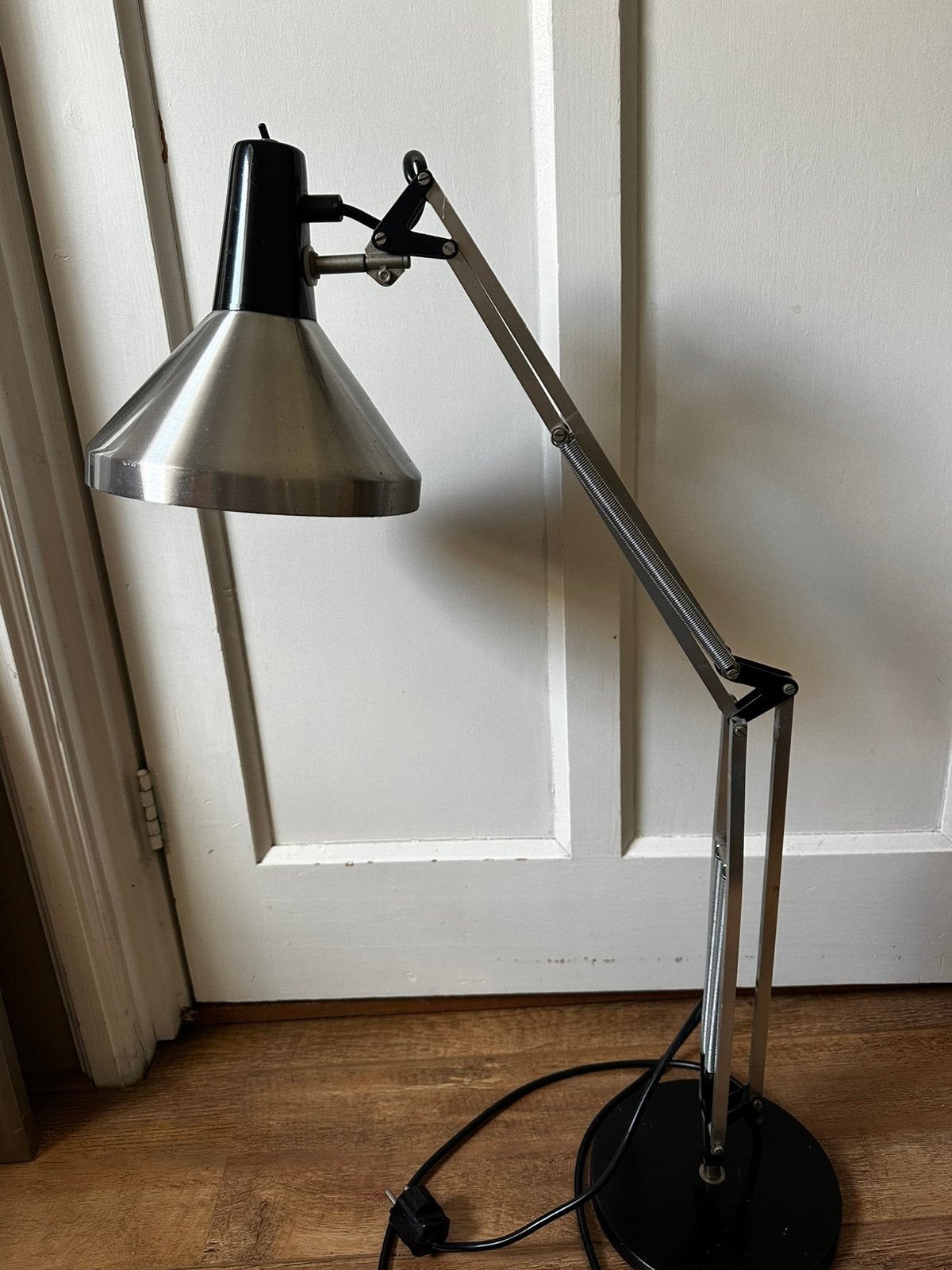 Vintage Hala architecten bureau lamp buigarm, Huis en Inrichting, Ophalen, Gebruikt, Overige merken, Met schakelaar