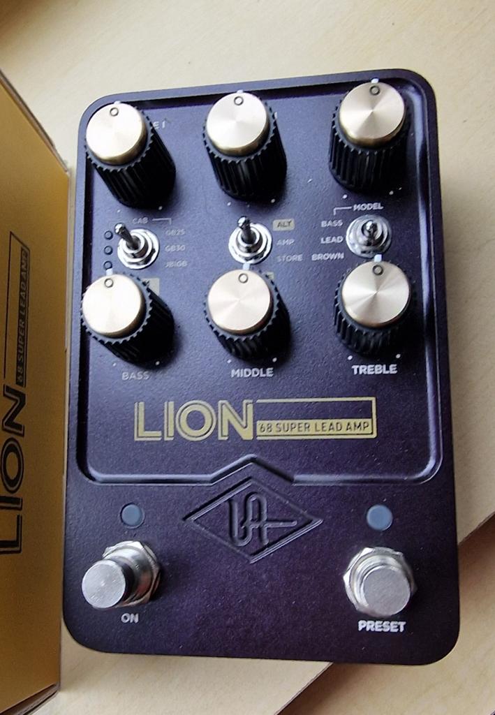 Uafx Lion amp pedal, Muziek en Instrumenten, Effecten, Ophalen of Verzenden, Gebruikt