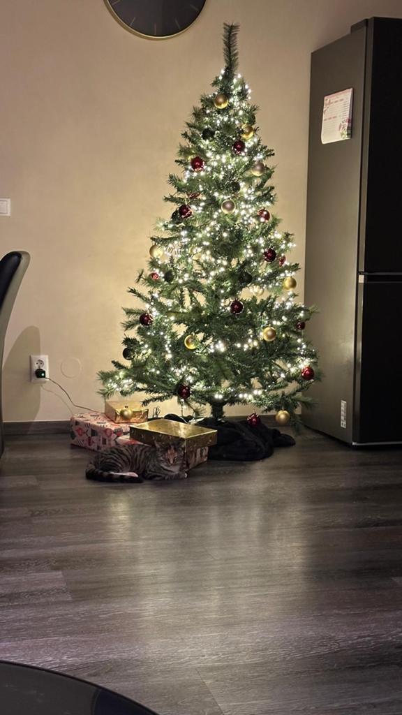 Kunstkerstboom 1.80, Diversen, Kerst, Ophalen, Gebruikt