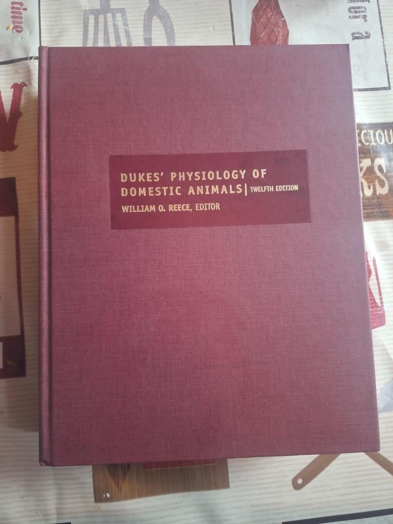 Dukes' Physiology of Domestic Animals - 12e editie, Boeken, Studieboeken en Cursussen, Ophalen of Verzenden