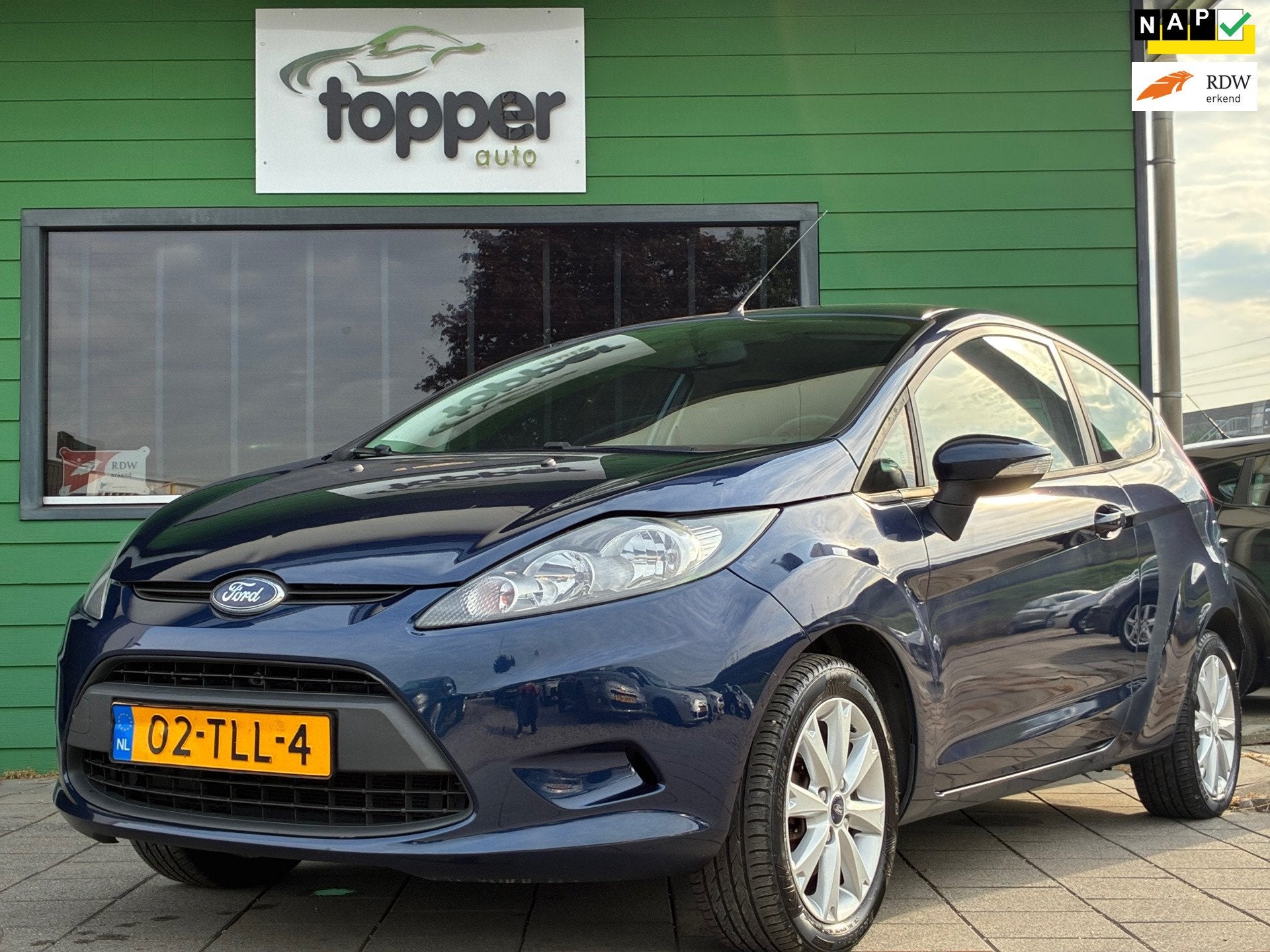 Ford Fiesta 1.25 Trend|Airco|Elektr.ramen|LM-Velgen|Nieuwe A, Auto's, Voorwielaandrijving, 4 cilinders, Origineel Nederlands, Bedrijf